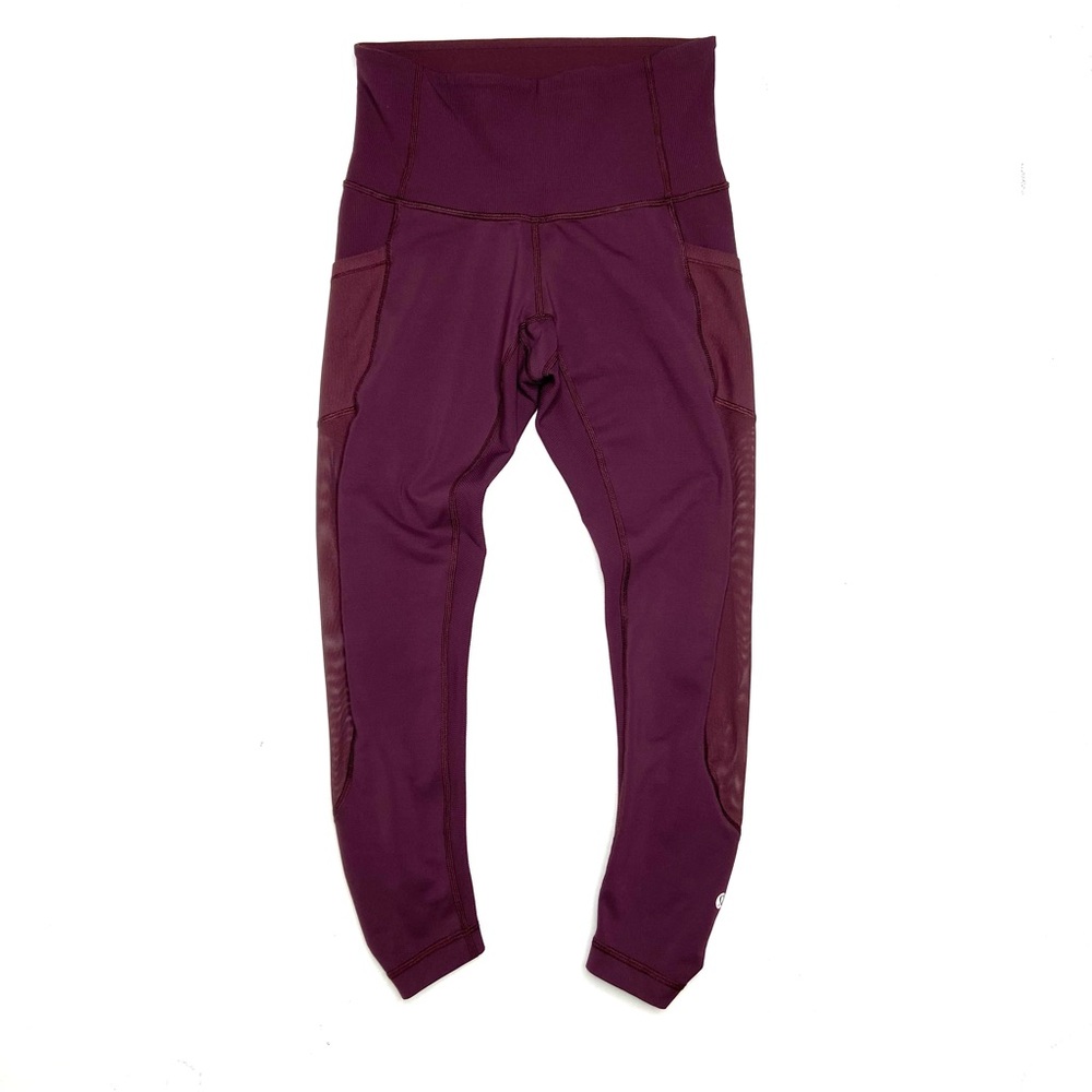 Lululemon Seek The Heat Crop Legging Size 4